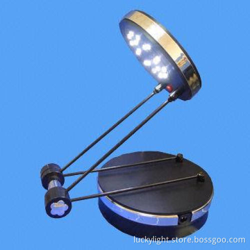 3.7V/1,000mAh Rechargeable LED Solar Table Light with Flexible Hand
